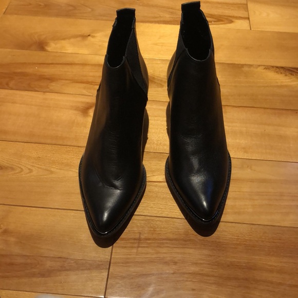 Leather Chelsea boots (made in Italy) - Picture 3 of 5